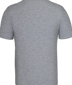 Online Bigdude Plain Crew Neck T-Shirt Grey Tall T-shirts