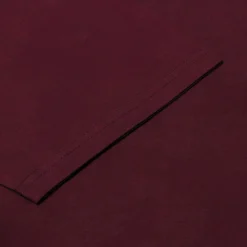 New Bigdude Plain Crew Neck T-Shirt Burgundy Tall T-shirts