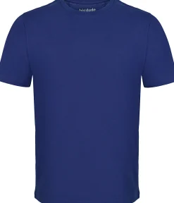 Fashion Bigdude Plain Crew Neck T-Shirt Violet Tall T-shirts