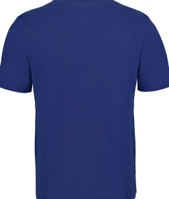 Fashion Bigdude Plain Crew Neck T-Shirt Violet Tall T-shirts