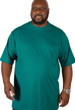 Discount Bigdude Plain Crew Neck T-Shirt Green Pants|Cardigans