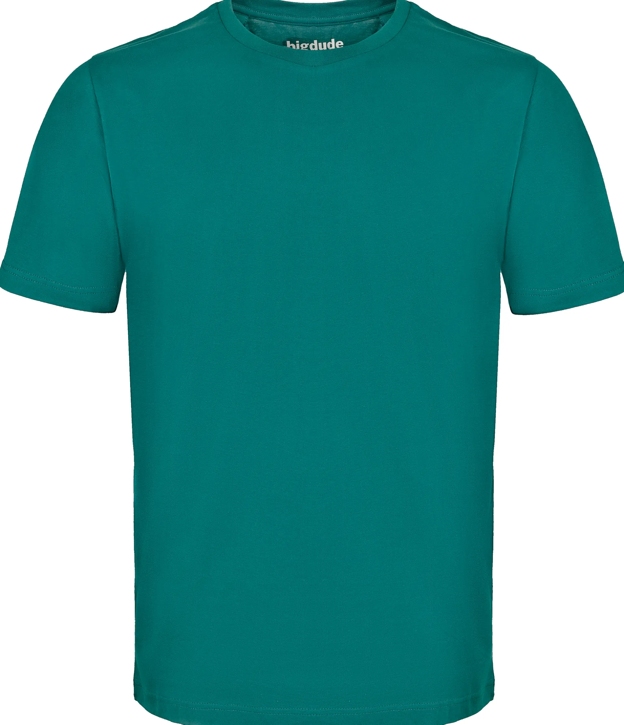 Discount Bigdude Plain Crew Neck T-Shirt Green Pants|Cardigans