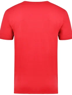 Best Bigdude Plain Crew Neck T-Shirt Red Space Cherry Pants|Cardigans