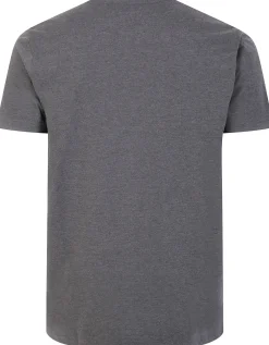 Best Bigdude Plain Crew Neck T-Shirt Charcoal Tall Pants|Cardigans