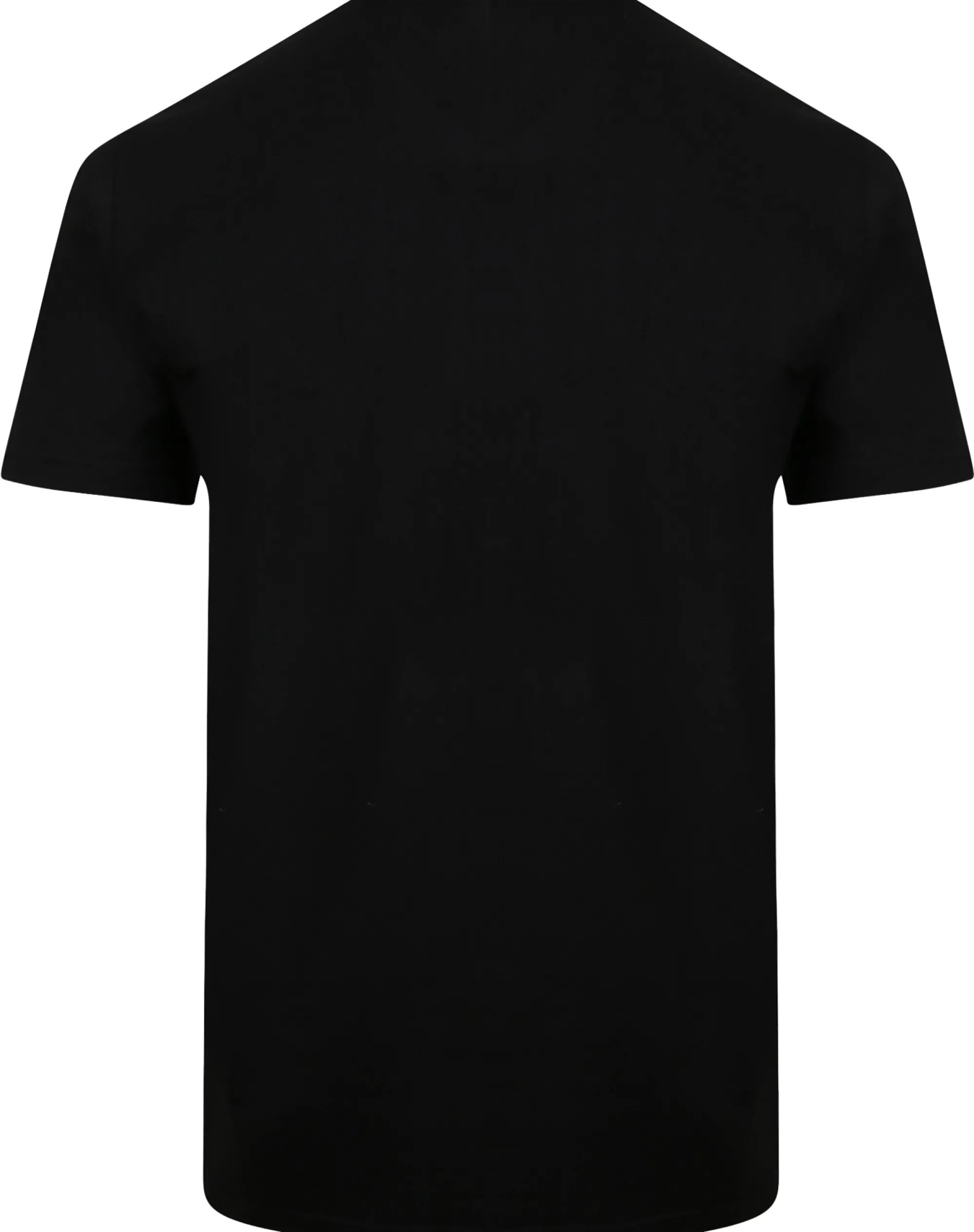 Best Bigdude Plain Crew Neck T-Shirt With Pocket Black T-shirts