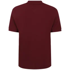 Online Bigdude Plain Polo Shirt Burgundy Polo Shirts
