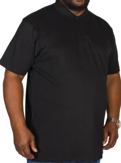 New Bigdude Plain Polo Shirt - Black Polo Shirts