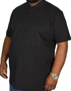 New Bigdude Plain Polo Shirt - Black Polo Shirts