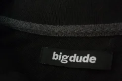 Fashion Bigdude Plain Polo Shirt Black Tall Polo Shirts