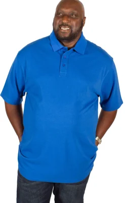Best Bigdude Plain Polo Shirt Royal Blue Tall Polo Shirts