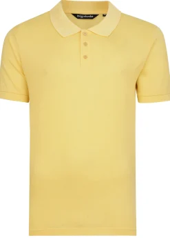 Best Bigdude Plain Polo Shirt Yellow Tall Polo Shirts