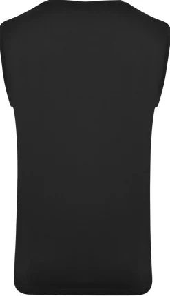 Sale Bigdude Plain Sleeveless T-Shirt Black Tall Tank Tops|T-shirts