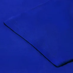 Outlet Bigdude Plain V-Neck T-Shirt Royal Blue T-shirts