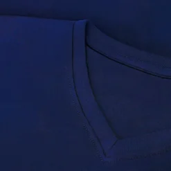 New Bigdude Plain V-Neck T-Shirt Navy T-shirts