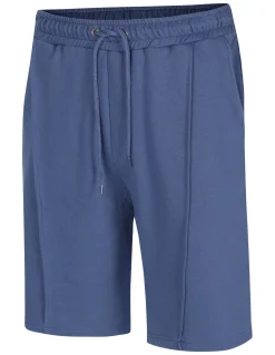 Fashion Bigdude Pleated Jogger Shorts Dusty Blue Shorts
