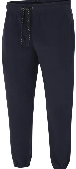 Online Bigdude Polar Fleece Joggers Navy Sweatpants