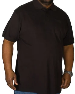 Hot Bigdude Polo Shirt With Pocket Black Polo Shirts