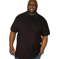 Hot Bigdude Polo Shirt With Pocket Black Polo Shirts
