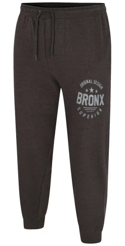 Fashion Bigdude Printed Joggers Charcoal Sweatpants