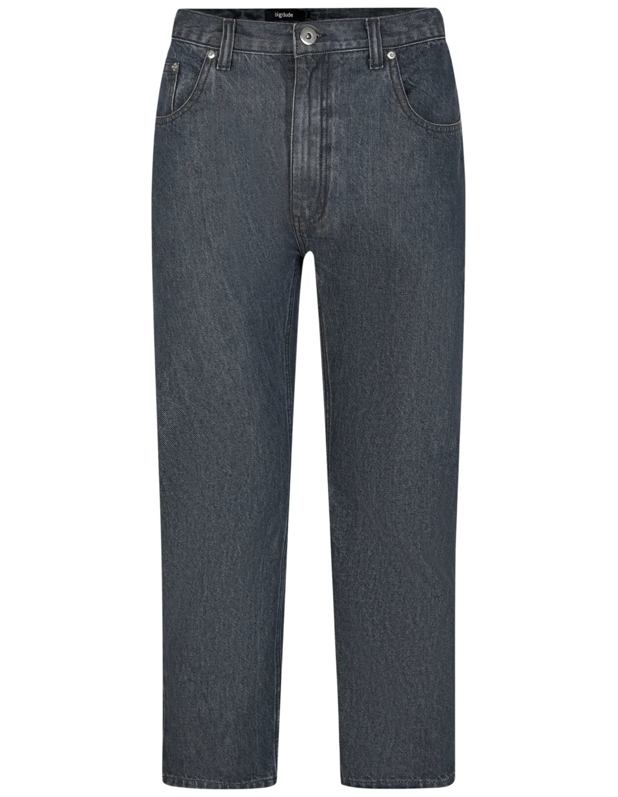 Clearance Bigdude Regular Fit Jeans Grey Wash Jeans