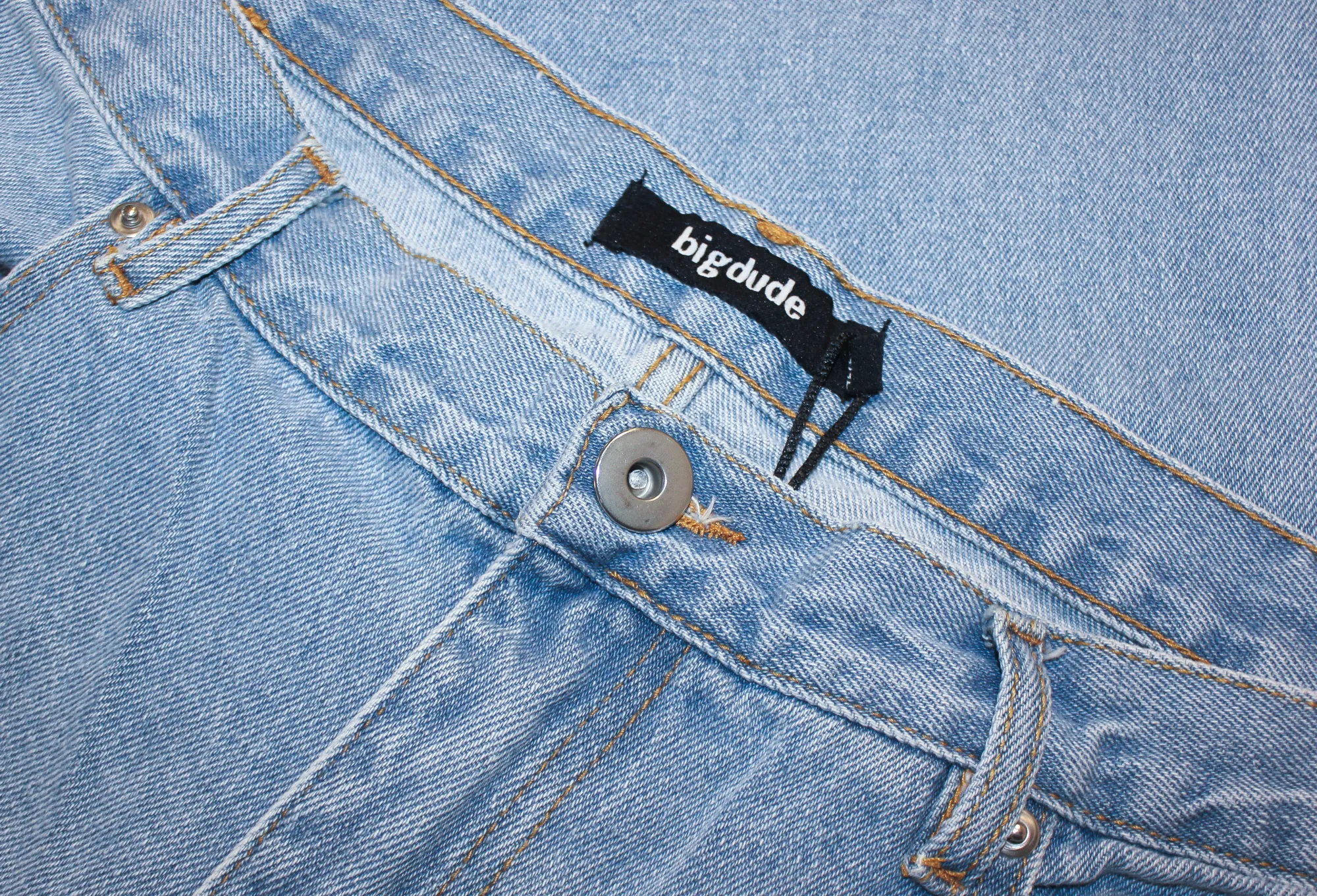 Clearance Bigdude Regular Fit Jeans Light Wash Jeans