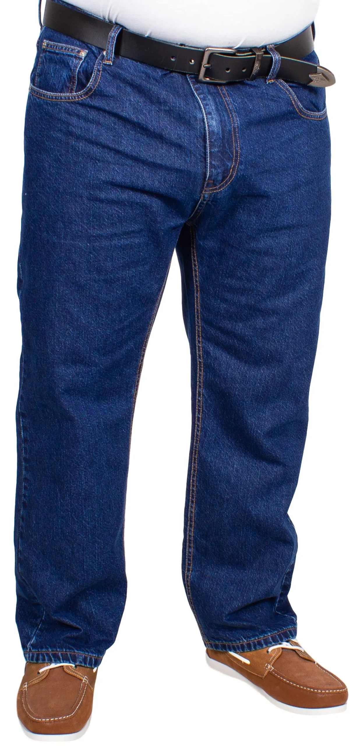 Hot Bigdude Regular Fit Jeans Mid Wash Jeans