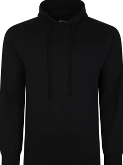 Sale Bigdude Relaxed Fit Lightweight Hoody Black Tall Hoodies
