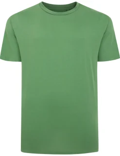 Fashion Bigdude Short Sleeve Pyjama Set Deep Green Pajama Sets|Pajamas