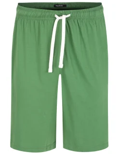 Fashion Bigdude Short Sleeve Pyjama Set Deep Green Pajama Sets|Pajamas