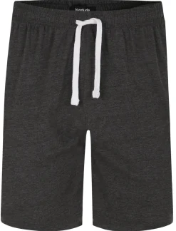 Online Bigdude Short Sleeve Pyjama Set Charcoal Pajama Sets|Pajamas