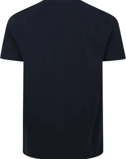 New Bigdude Short Sleeve Pyjama Set Navy Pajama Sets|Pajamas