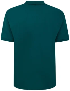Best Bigdude Soft Jersey Cuban Collar Polo Shirt Green Polo Shirts