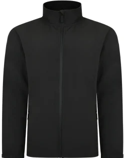 Best Bigdude Softshell Showerproof Jacket Black Coats & Jackets