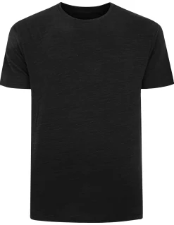 Sale Bigdude Space Dye T-Shirt Charcoal T-shirts