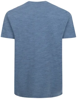 Sale Bigdude Space Dye T-Shirt Navy T-shirts