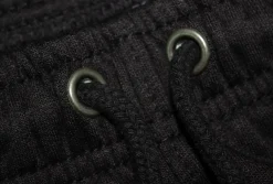 Online Bigdude Straight Leg Cargo Joggers Black Sweatpants