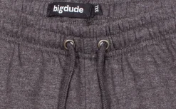 Hot Bigdude Straight Leg Cargo Jogger Charcoal Sweatpants