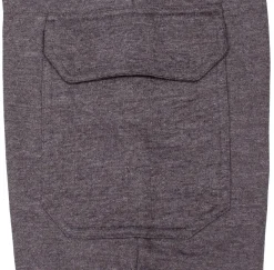 Hot Bigdude Straight Leg Cargo Jogger Charcoal Sweatpants