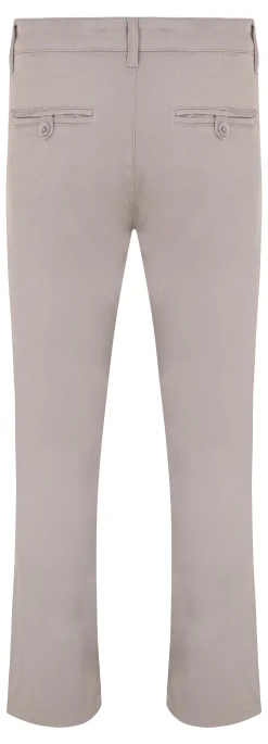 Outlet Bigdude Stretch Chino Trousers Stone Casual Pants