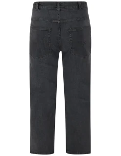 Hot Bigdude Stretch Jeans Grey Wash Jeans
