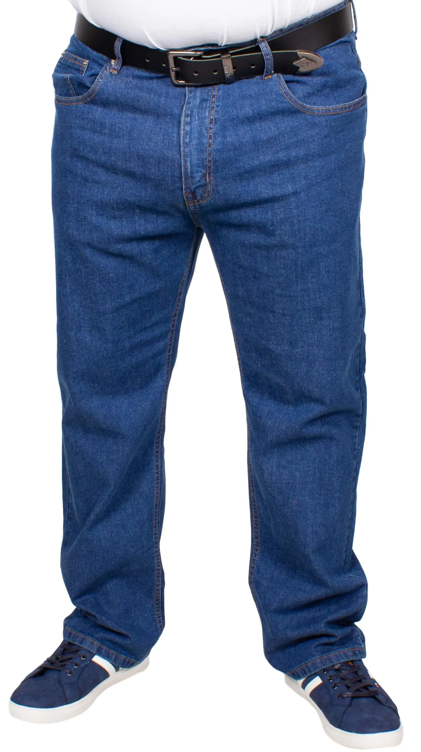 Discount Bigdude Stretch Jeans Mid Wash Pants|Cardigans