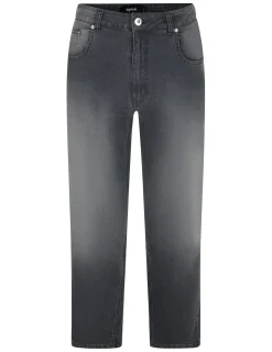 Sale Bigdude Super Stretch Jeans Grey Wash Jeans