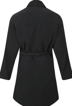 Fashion Bigdude Terry Towelling Dressing Gown Charcoal Pajamas|Bath Robes