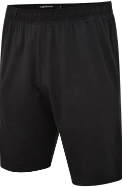 Clearance Bigdude Twin Pack Classic Pyjama Shorts Black Pajama Bottoms|Pajamas