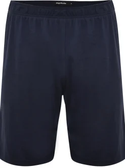 New Bigdude Twin Pack Classic Pyjama Shorts Navy Pajama Bottoms|Pajamas