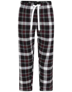 Best Bigdude Twin Pack Waffle PJ Pants Burgundy/Navy Pajama Bottoms|Pajamas