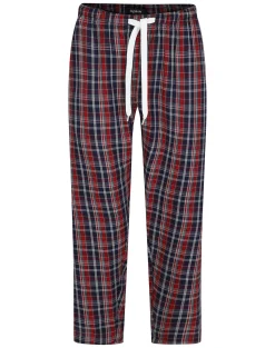 Outlet Bigdude Twin Pack Woven PJ Pants Blue/Red Pajamas|Pajama Bottoms