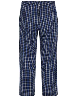 Outlet Bigdude Twin Pack Woven PJ Pants Blue/Red Pajamas|Pajama Bottoms