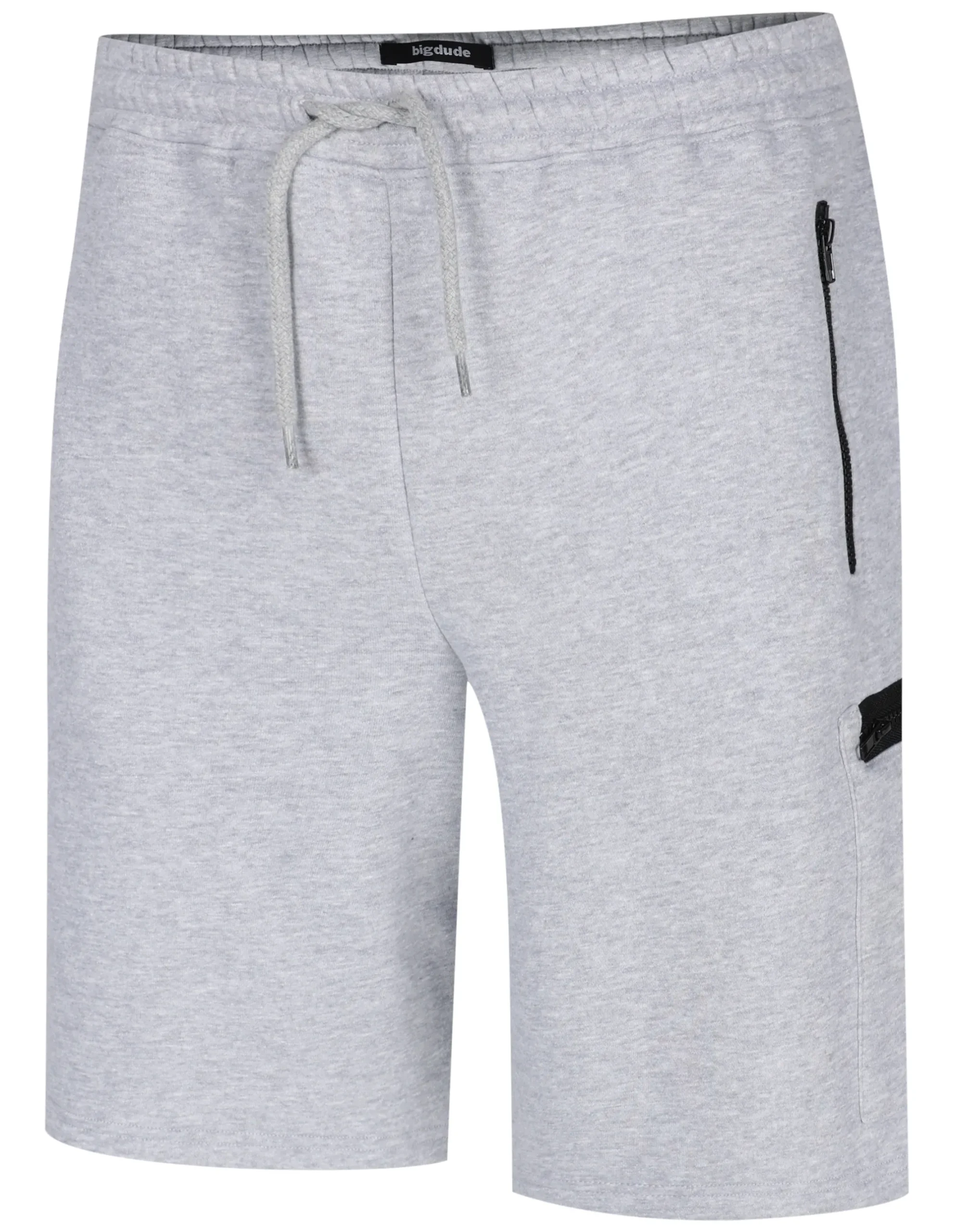 Clearance Bigdude Utility Fleece Shorts Grey Shorts